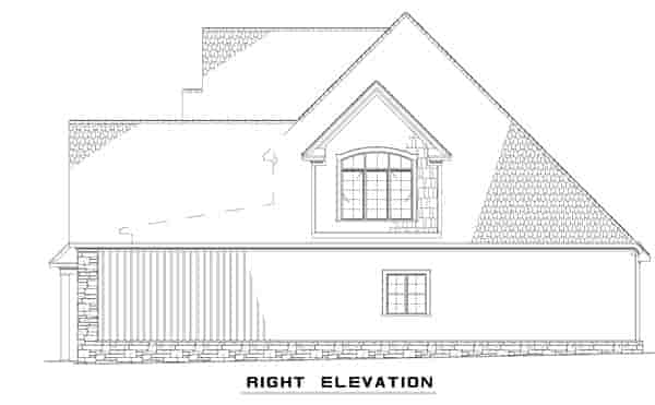 Country, Craftsman, Victorian House Plan 61328 with 4 Beds, 3 Baths, 2 Car Garage Picture 6