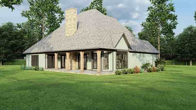 Craftsman, Traditional House Plan 61333 with 3 Beds, 3 Baths, 2 Car Garage Picture 5