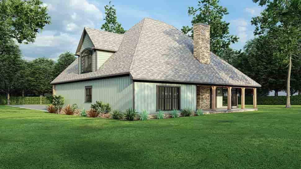 Craftsman, Traditional House Plan 61333 with 3 Beds, 3 Baths, 2 Car Garage Picture 6
