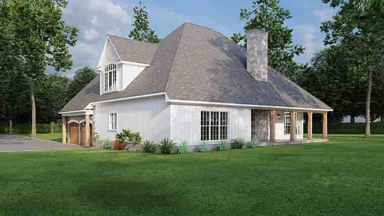 House Plan 61396 with 3 Beds, 3 Baths, 2 Car Garage Picture 5