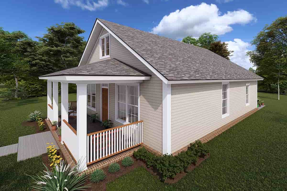 Cottage, Country, Southern, Traditional House Plan 61439 with 3 Beds, 2 Baths Picture 1