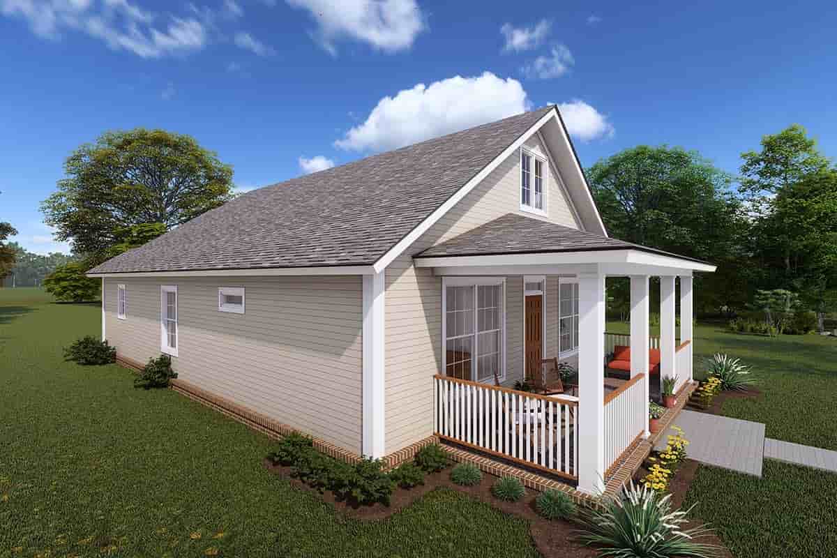 Cottage, Country, Southern, Traditional House Plan 61439 with 3 Beds, 2 Baths Picture 2