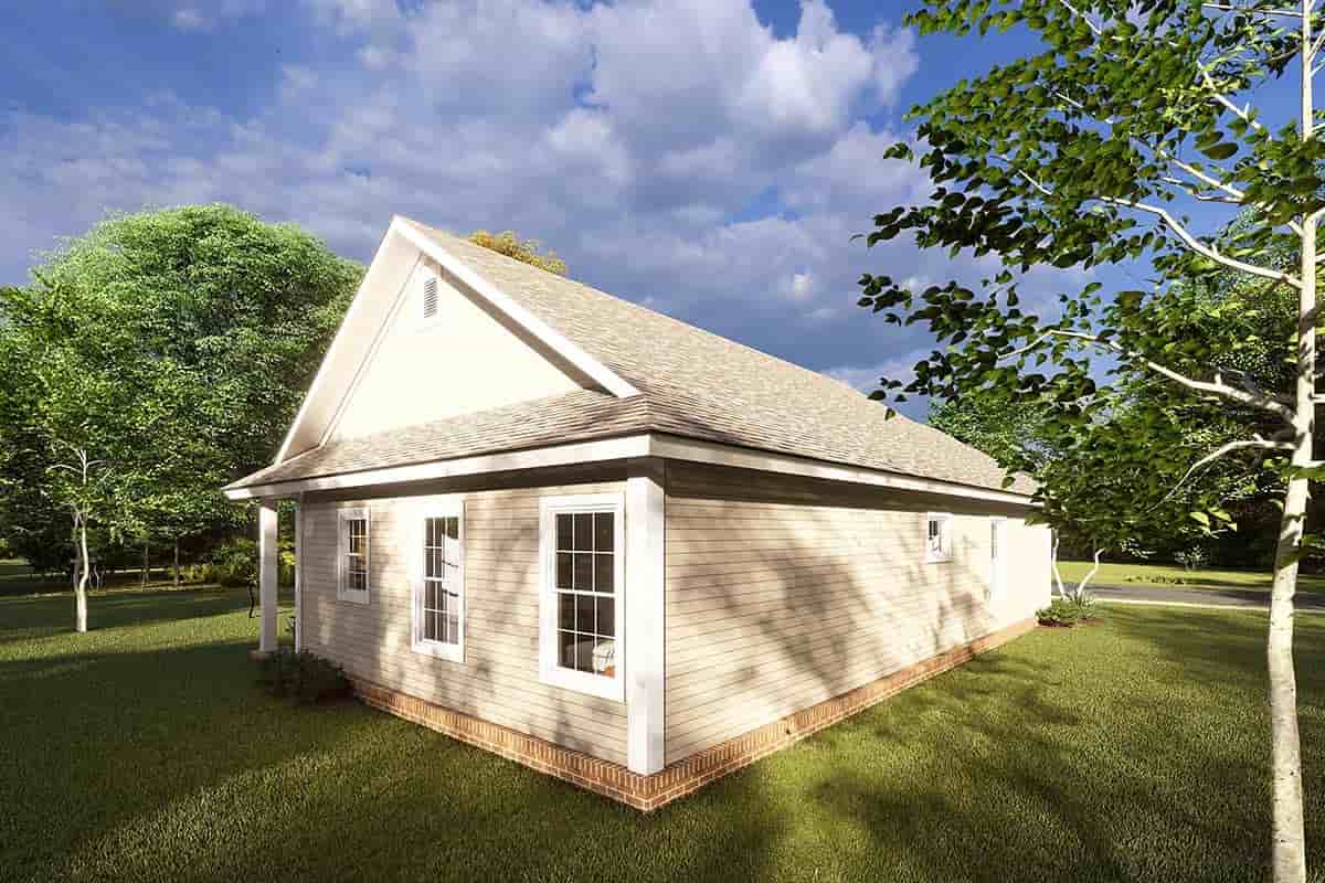 Cottage, Traditional House Plan 61448 with 3 Beds, 2 Baths Picture 2