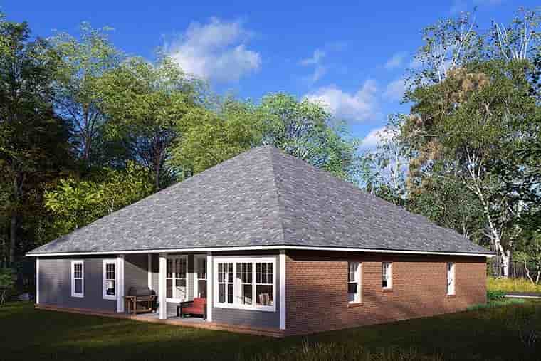 Bungalow, Cottage, Country, Traditional House Plan 61473 with 4 Beds, 4 Baths, 3 Car Garage Picture 5