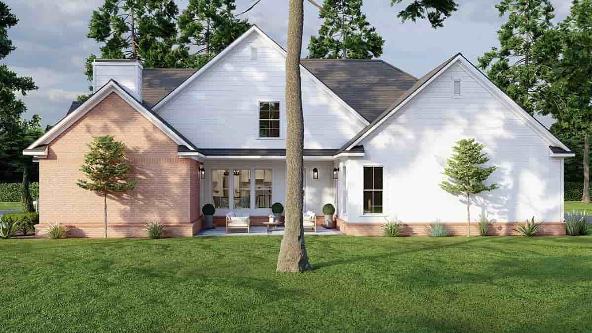 Country, Craftsman, Traditional House Plan 62083 with 3 Beds, 3 Baths, 2 Car Garage Picture 1