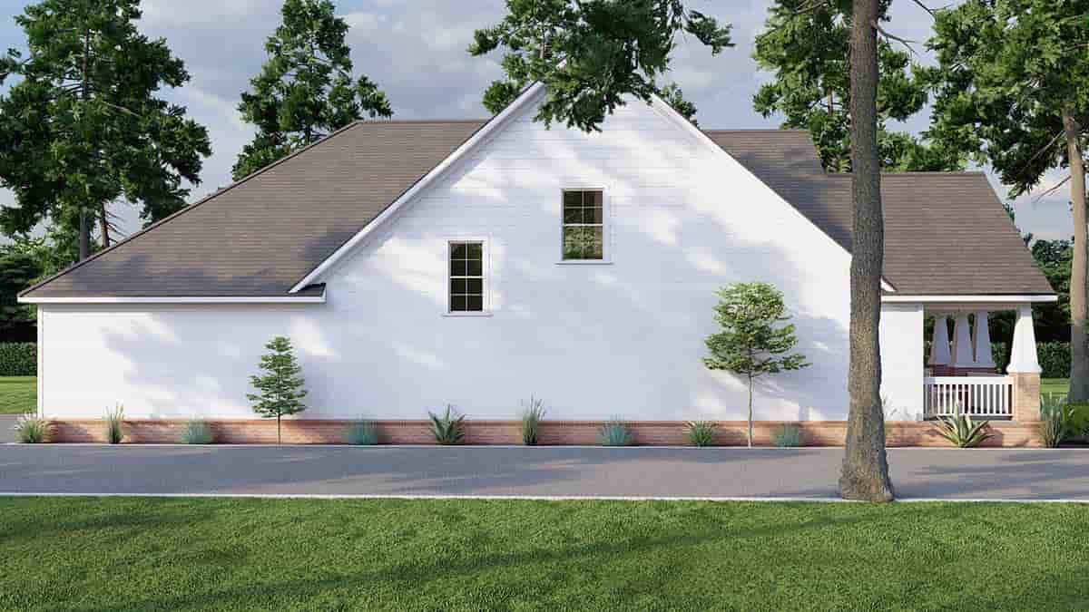 Country, Craftsman, Traditional House Plan 62083 with 3 Beds, 3 Baths, 2 Car Garage Picture 2