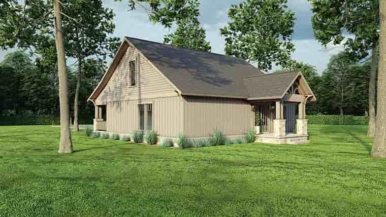 Bungalow, Country, Craftsman House Plan 62178 with 3 Beds, 3 Baths, 2 Car Garage Picture 5