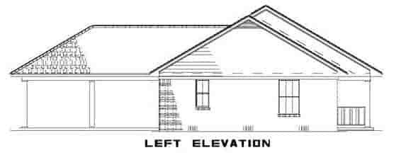 Country, Ranch House Plan 62386 with 3 Beds, 2 Baths Picture 1