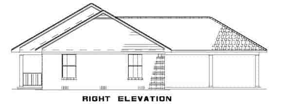 Country, Ranch House Plan 62386 with 3 Beds, 2 Baths Picture 2
