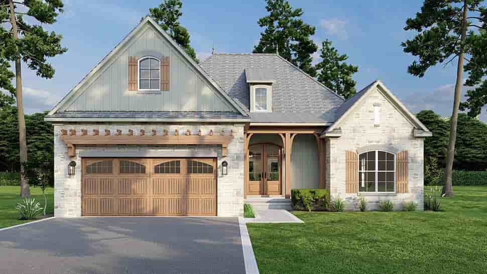 House Plan 62398 with 3 Beds, 2 Baths, 2 Car Garage Picture 15