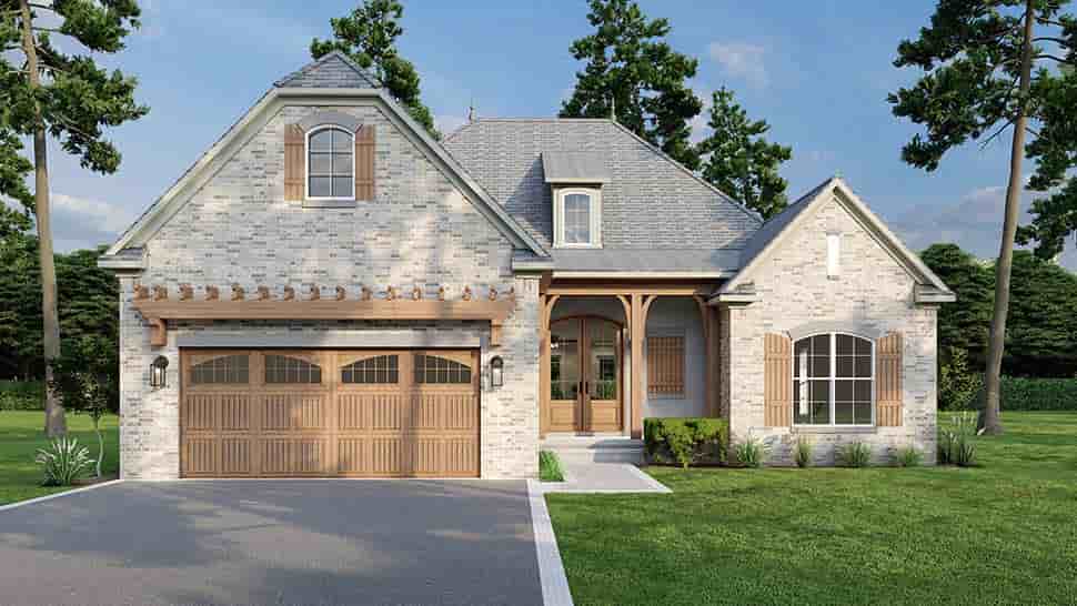 House Plan 62398 with 3 Beds, 2 Baths, 2 Car Garage Picture 18