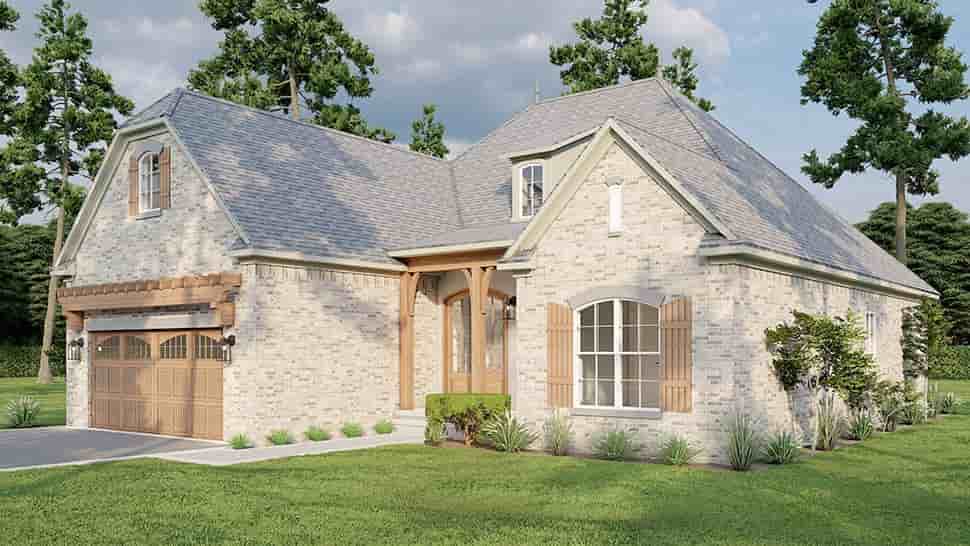 House Plan 62398 with 3 Beds, 2 Baths, 2 Car Garage Picture 19