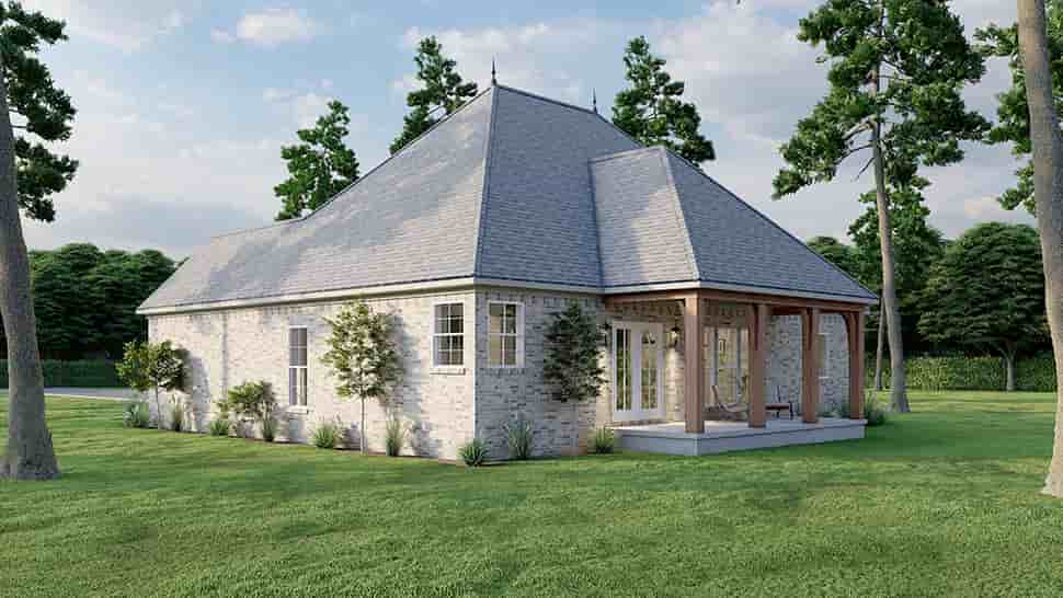 House Plan 62398 with 3 Beds, 2 Baths, 2 Car Garage Picture 24