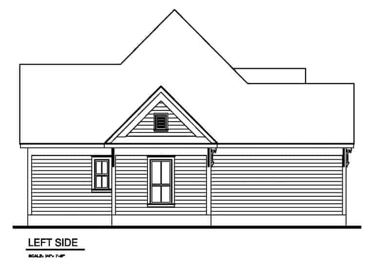 Victorian House Plan 62405 with 3 Beds, 2 Baths Picture 1