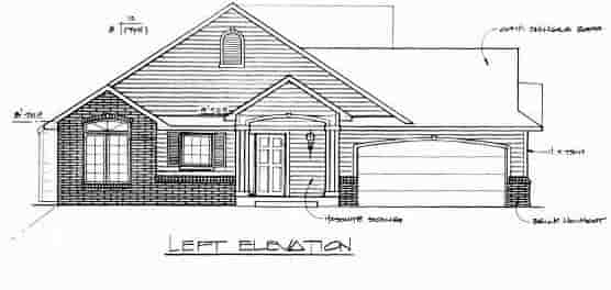 One-Story, Traditional Multi-Family Plan 62603 with 4 Beds, 4 Baths, 4 Car Garage Picture 1