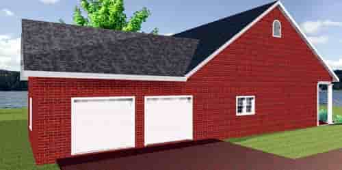 House Plan 64569 with 3 Beds, 2 Baths Picture 1