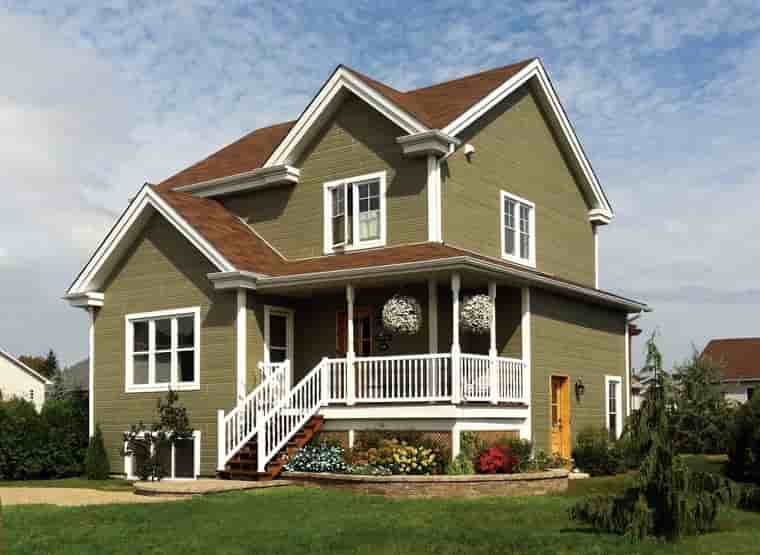 Country, Farmhouse House Plan 64858 with 3 Beds, 2 Baths Picture 1