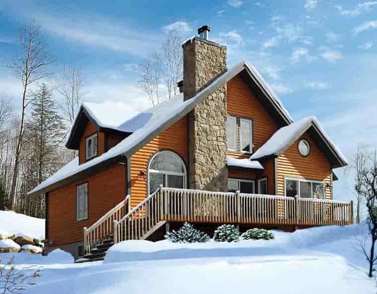 Bungalow, Cottage, Country, Craftsman House Plan 65246 with 3 Beds, 2 Baths Picture 6