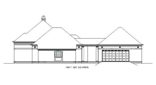 Colonial House Plan 65605 with 3 Beds, 3 Baths, 2 Car Garage Picture 2