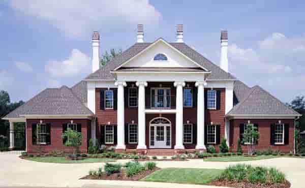 Colonial, Plantation, Southern House Plan 65614 with 4 Beds, 7 Baths, 2 Car Garage Picture 1