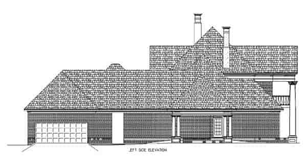 Colonial, Plantation, Southern House Plan 65614 with 4 Beds, 7 Baths, 2 Car Garage Picture 7