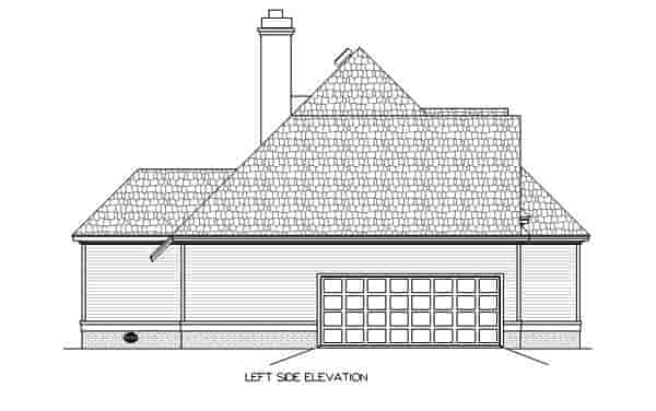 European, One-Story House Plan 65616 with 3 Beds, 3 Baths, 2 Car Garage Picture 1