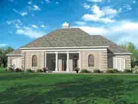European, One-Story House Plan 65630 with 3 Beds, 2 Baths, 2 Car Garage Picture 1