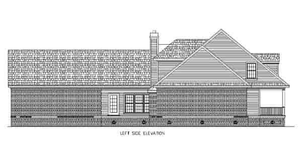 Cape Cod, Country House Plan 65663 with 4 Beds, 4 Baths, 2 Car Garage Picture 1
