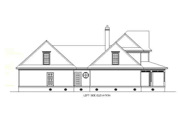 Bungalow, Country, Farmhouse House Plan 65669 with 3 Beds, 4 Baths, 2 Car Garage Picture 1