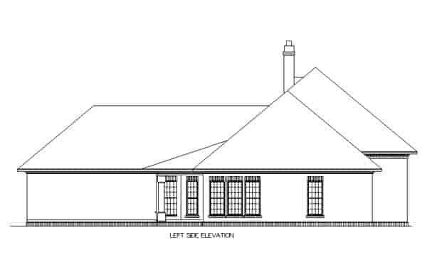 Country, One-Story, Traditional House Plan 65697 with 3 Beds, 2 Baths, 2 Car Garage Picture 1