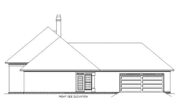 Country, One-Story, Traditional House Plan 65697 with 3 Beds, 2 Baths, 2 Car Garage Picture 2