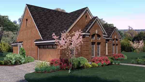 Traditional House Plan 65801 with 3 Beds, 2 Baths, 2 Car Garage Picture 3
