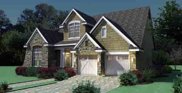 Cottage, Craftsman, Southern, Traditional, Tuscan House Plan 65868 with 3 Beds, 3 Baths, 2 Car Garage Picture 6