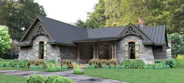 Cottage, Country, Tuscan House Plan 65874 with 3 Beds, 3 Baths, 2 Car Garage Picture 1