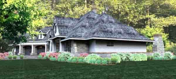 Cottage, Craftsman, Tuscan House Plan 65877 with 3 Beds, 3 Baths, 3 Car Garage Picture 3