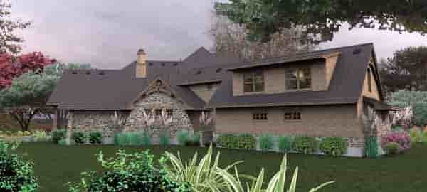 Craftsman, Tuscan House Plan 65880 with 4 Beds, 4 Baths, 3 Car Garage Picture 6