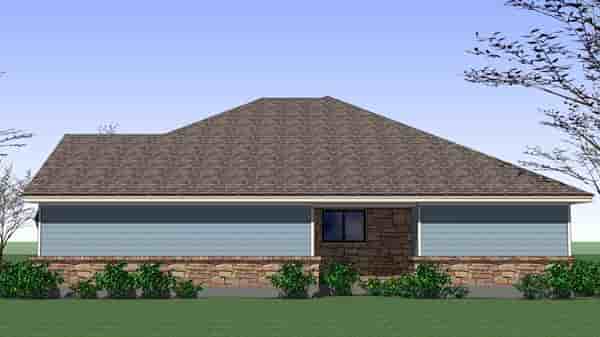 Cottage, Craftsman, Traditional House Plan 65892 with 4 Beds, 2 Baths, 2 Car Garage Picture 2