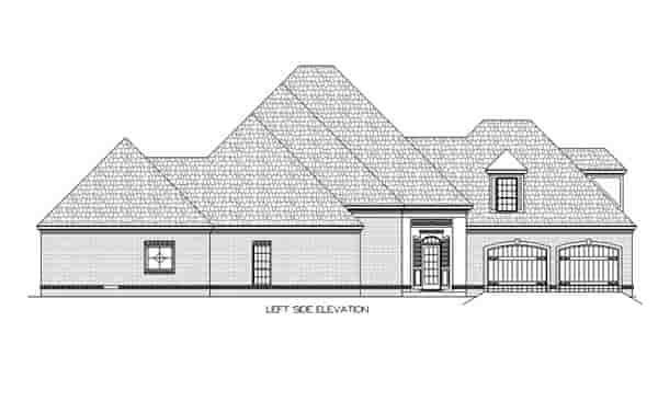 One-Story House Plan 65933 with 4 Beds, 3 Baths, 2 Car Garage Picture 6