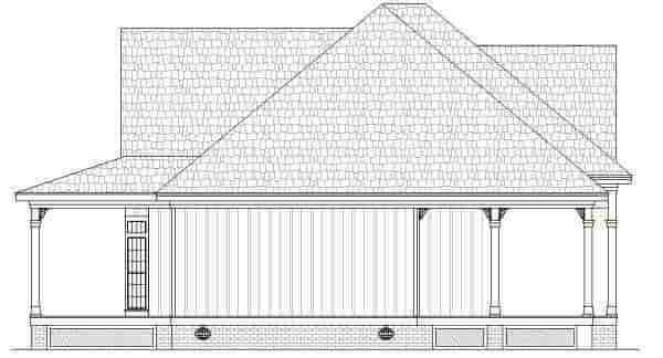 Farmhouse, Southern House Plan 65973 with 2 Beds, 2 Baths Picture 1