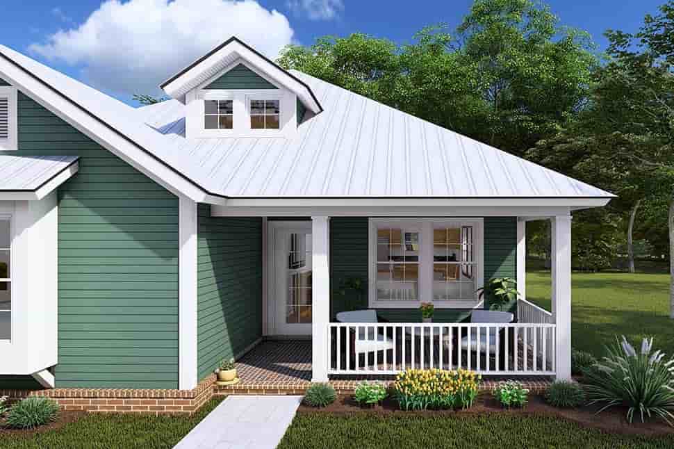 Traditional House Plan 66476 with 3 Beds, 2 Baths Picture 3