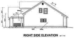 Traditional House Plan 66487 with 3 Beds, 3 Baths, 2 Car Garage Picture 2