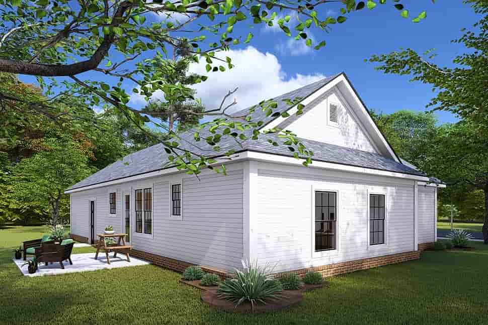 Ranch, Traditional House Plan 66492 with 2 Beds, 2 Baths, 2 Car Garage Picture 4