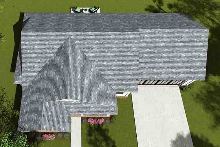 Ranch, Traditional House Plan 66492 with 2 Beds, 2 Baths, 2 Car Garage Picture 5