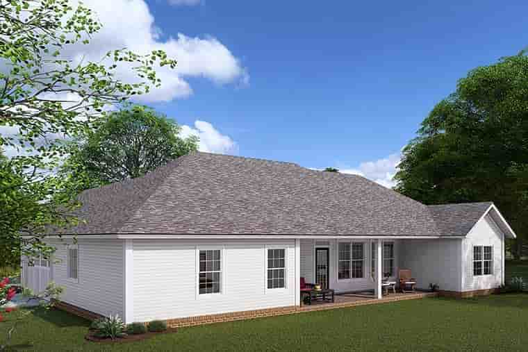 Traditional House Plan 66552 with 3 Beds, 2 Baths, 2 Car Garage Picture 5