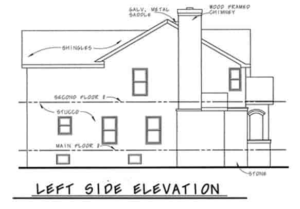 Country, European House Plan 66631 with 3 Beds, 3 Baths Picture 1