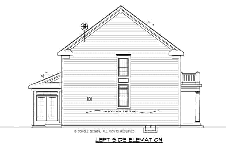 Colonial, Country, Southern House Plan 66737 with 3 Beds, 3 Baths, 2 Car Garage Picture 1