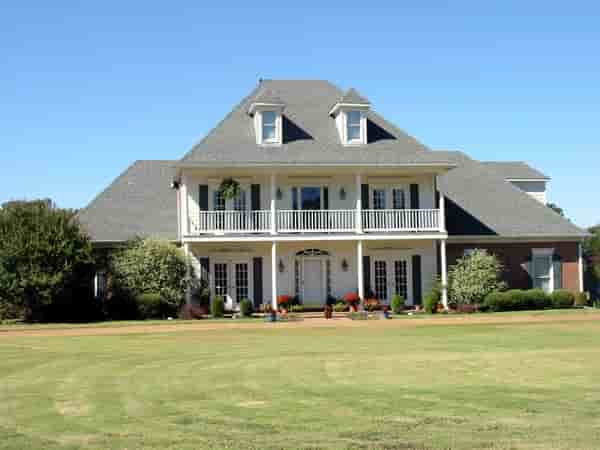 Colonial, Country, Southern House Plan 67039 with 4 Beds, 4 Baths, 2 Car Garage Picture 1