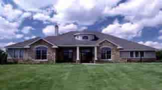 Traditional House Plan 67420 with 4 Beds, 4 Baths, 3 Car Garage Picture 3