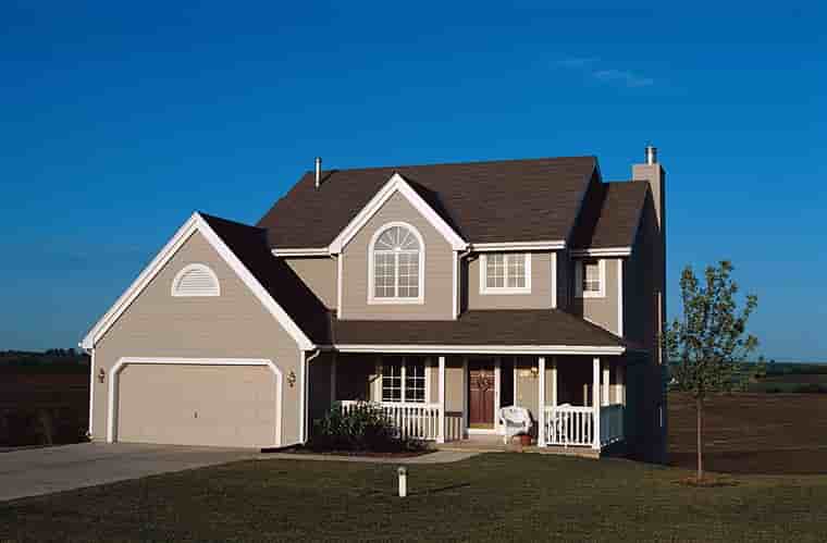 Traditional House Plan 67938 with 3 Beds, 3 Baths, 2 Car Garage Picture 2