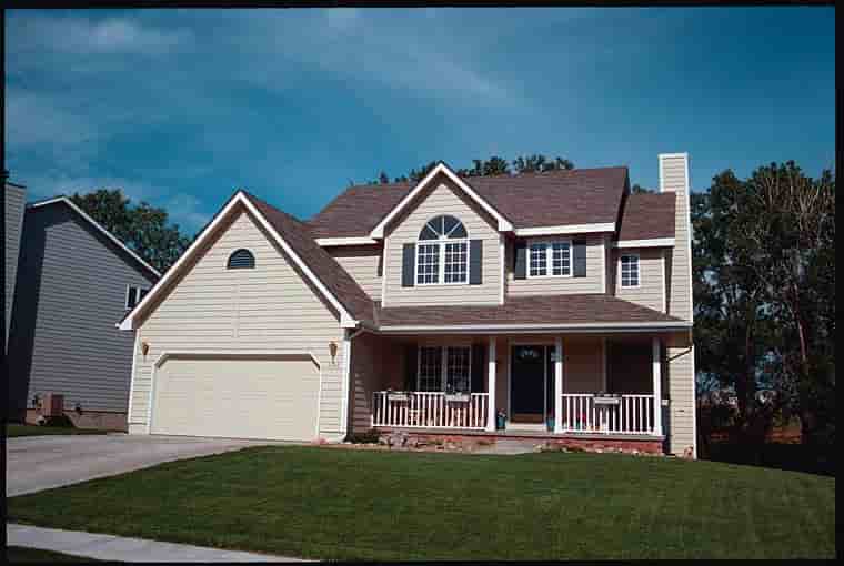 Traditional House Plan 67938 with 3 Beds, 3 Baths, 2 Car Garage Picture 4